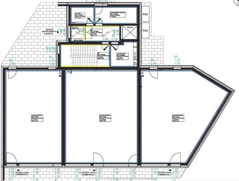 ''LES BUREAUX ET LOGEMENTS DE FERDINAND'' BRIANCON  CENTRE VILLE LOCAL COMMERCIAL 2 555000 05100 Briancon
