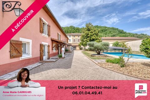   Maison de caractère de 257 m2 avec T2 indépendant - Oytier-Saint-Oblas Maison - 5 pièce(s) - 257 m²