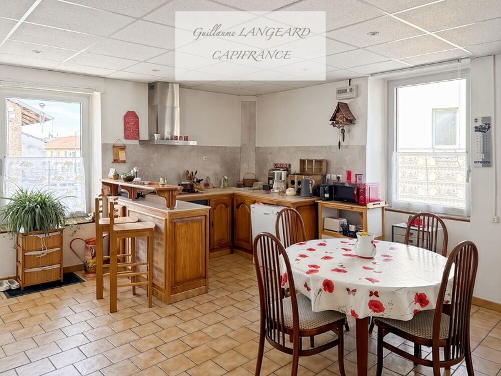 Vente Maison Martignat (01100) - Maison de village en pierres 92 m2, avec dépendances et fort potentiel d'agrandissement Martignat