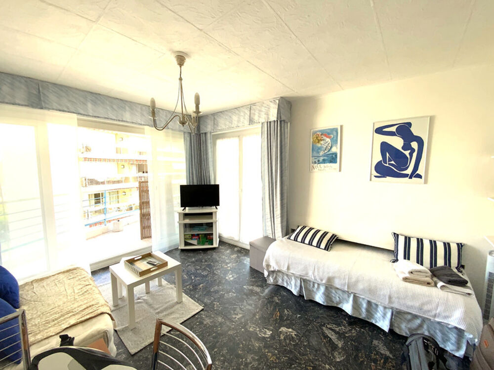 Vente Appartement Dpt Alpes Maritimes (06), à vendre JUAN LES PINS appartement T1  vue mer Juan les pins