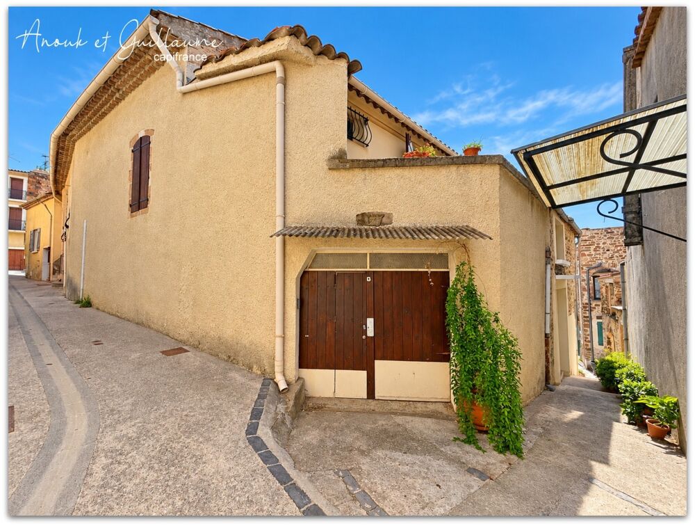 Vente Maison Exclusivité - Maison vigneronne de 120.70m² habitable environ avec jardin, grenier et garage - Neffiès (34320) Neffies