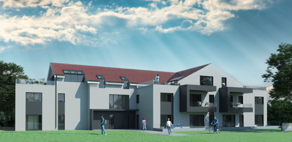 Ay-sur-Moselle  T3 de 61 m² avec terrasse de 23m², cave et stationnement en sous-sol