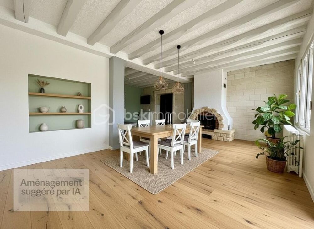 Maison familiale T6  150 m² habitables + sous-sol 84 m² + double garage + Local extérieur  Terrain 1710 m²  Saint-Witz