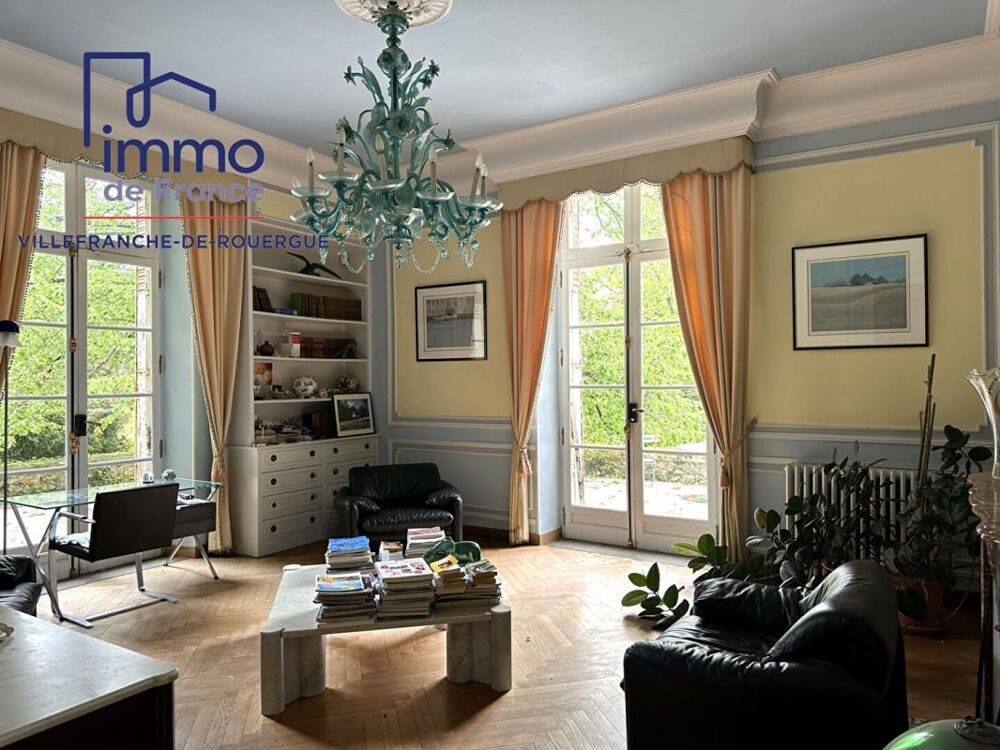 Vente Propriété/Château Entre Villefranche et Rodez domaine d'exception, Maison de Maître, ferme et dépendances sur 38 ha attenants Villefranche de rouergue