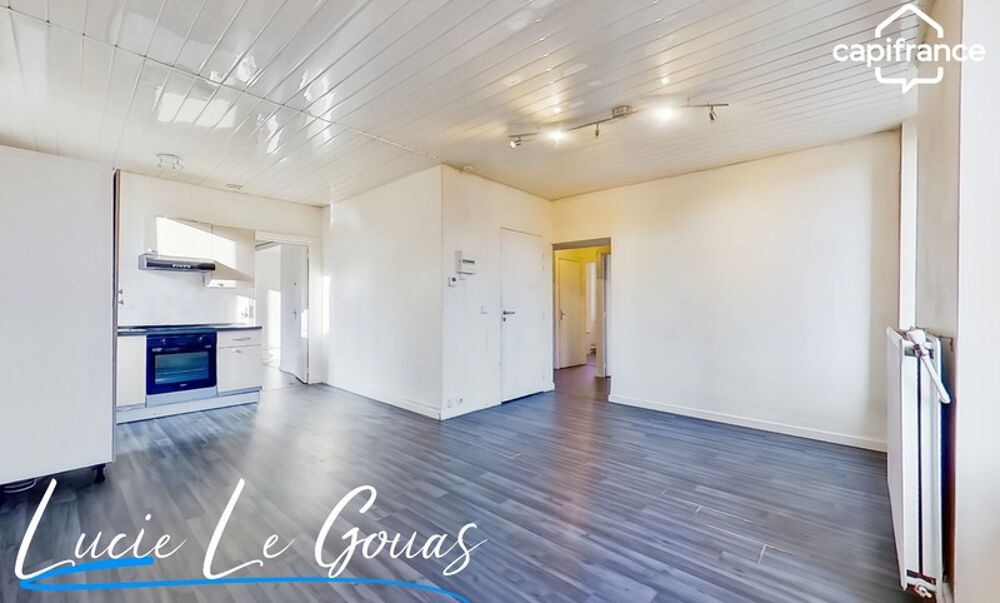 Appartement de 75m² 3 chambres, jardin et stationnement privatif