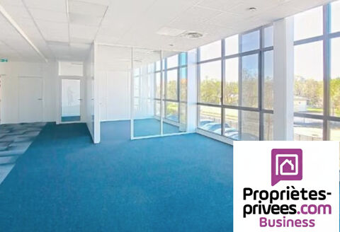   31770 COLOMIERS - Bureaux Lumineux 149 m² - Open Space & 3 Bureaux - Parking inclus 