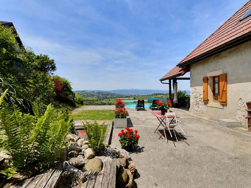 ANNECY SUD - GRUFFY - Ancienne fruitière rénovée + terrain constructible 1000 m² env