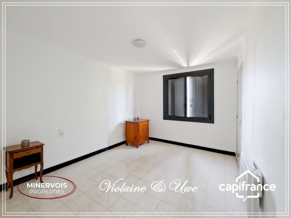 Vente Maison Maison en pierre rénovée avec grand garage, terrasse, cour et terrain – Siran (34210) Siran