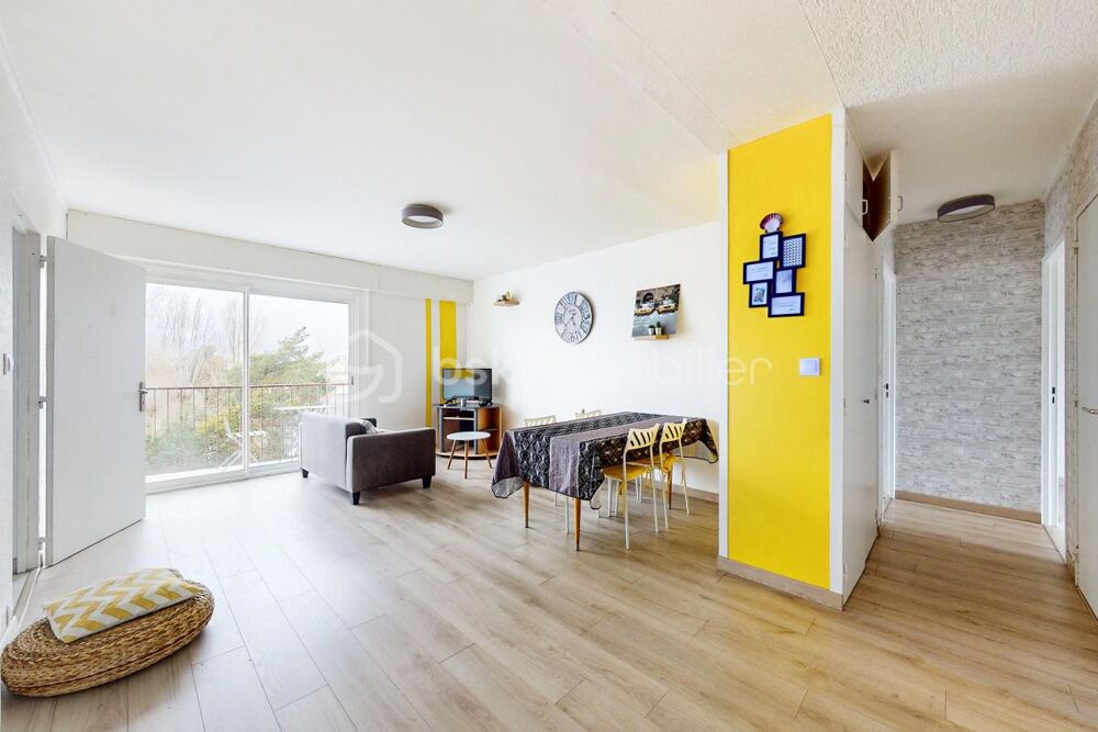 Appartement T4 lumineux avec balcons, cave et grenier  Saint-Brieuc