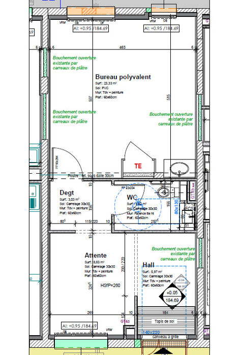 REPLONGES - LOCAL PROFESSIONNEL 917 01000 Replonges