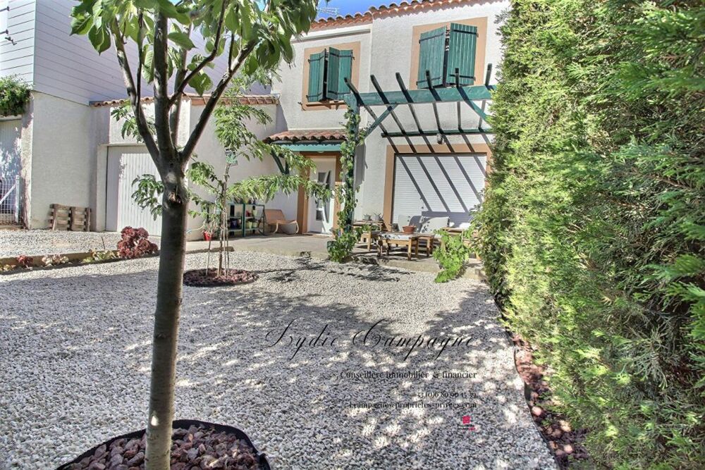 Jolie maison récente avec jardin, garage et panneaux photovoltaïques 11100 Narbonne
