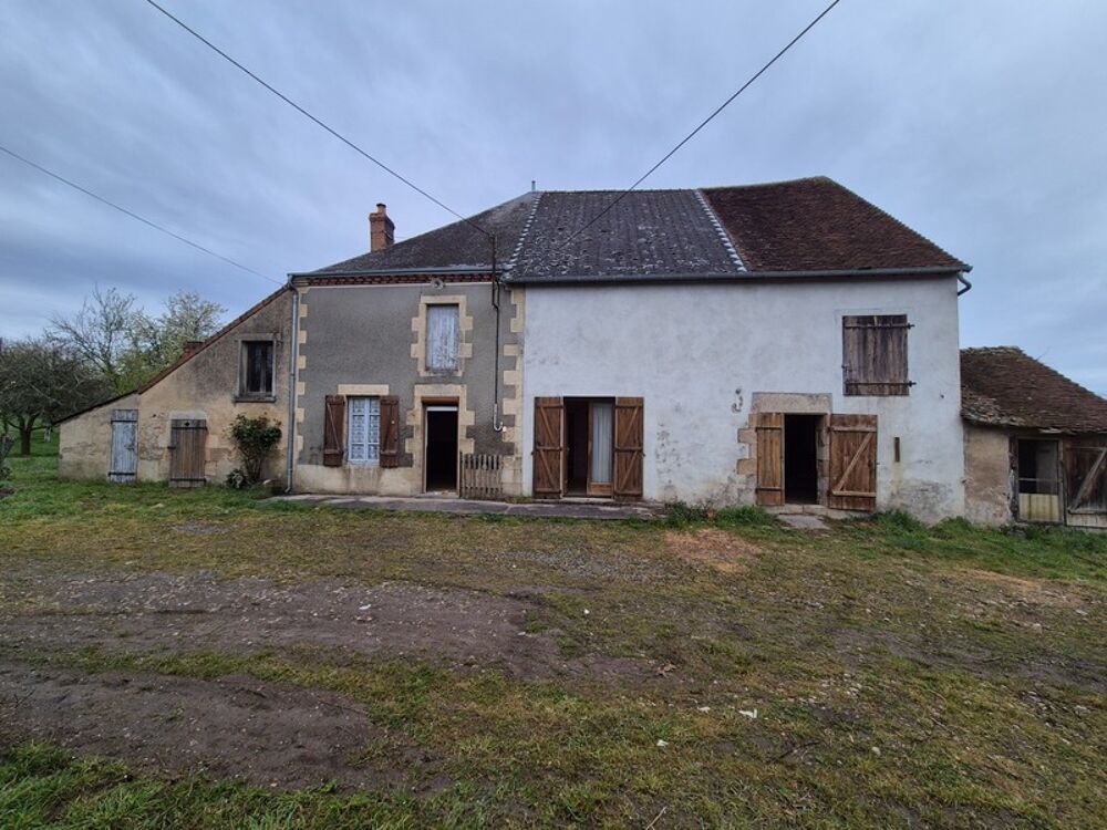 Maison ou petite ferme à vendre 4 pièces AIGURANDE (36)