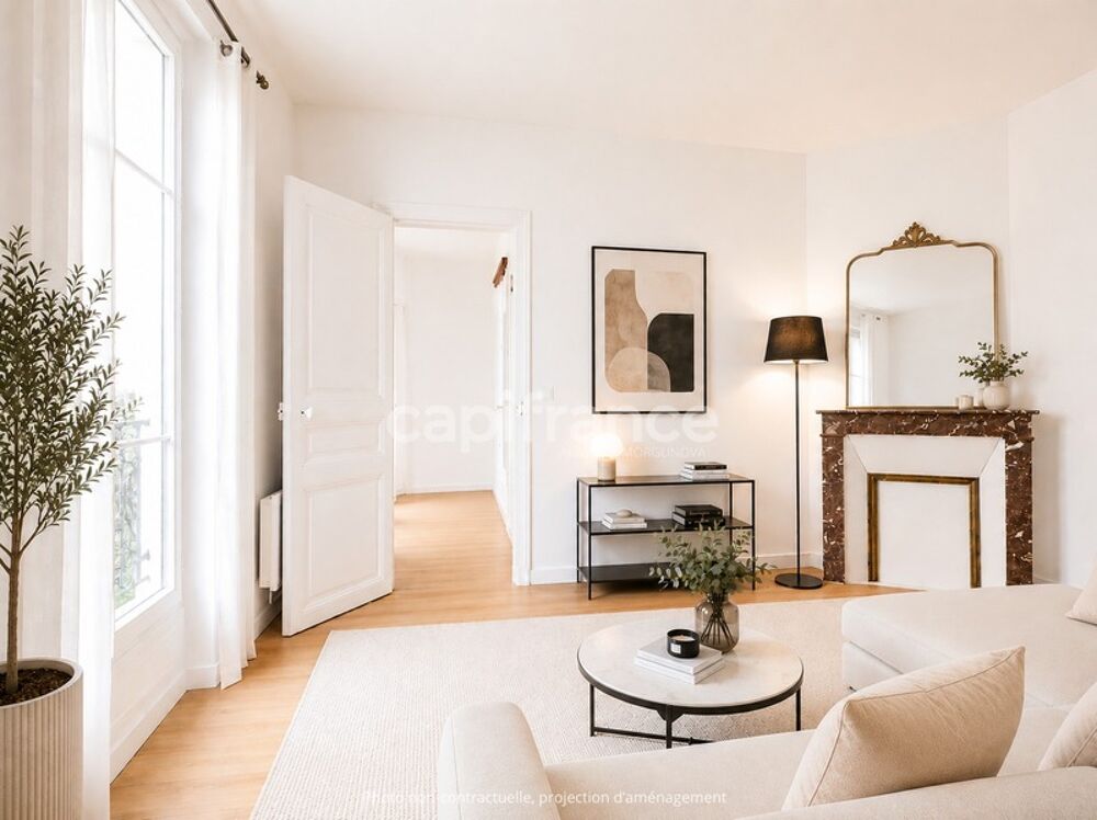 Vente Appartement 2 pièces au charme parisien – Entièrement rénové – Saint-Lambert - Parc Georges Brassens, Paris 15 Paris 15