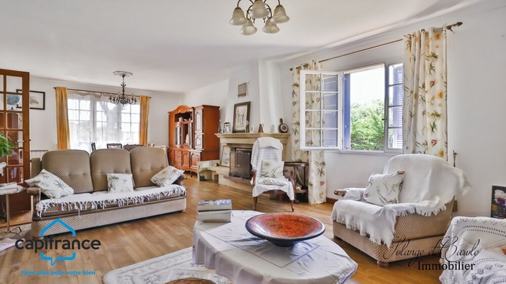 Nizas  Maison 5 pièces, 193 m² + T2 indépendant, sous-sol complet & terrain piscinable