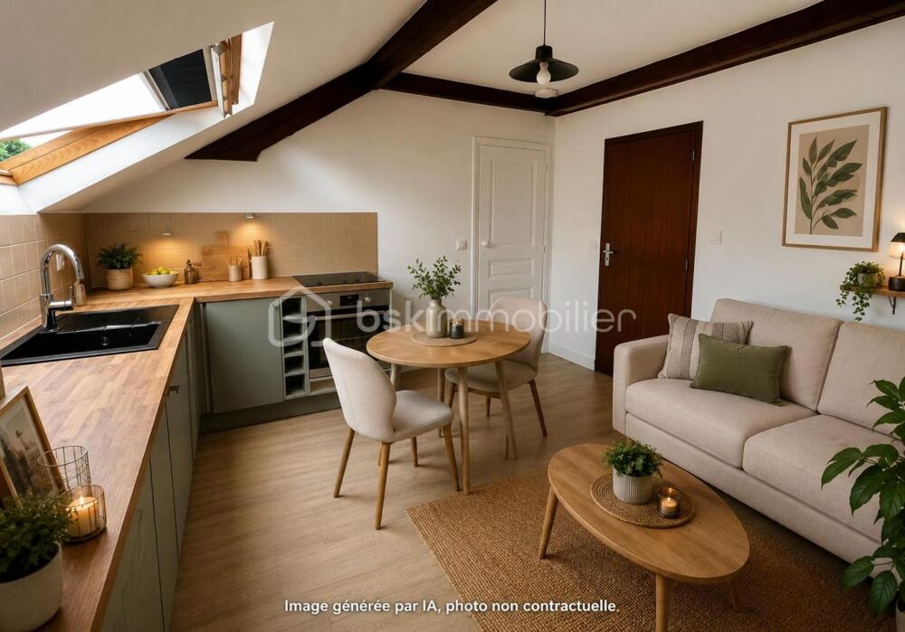Coup de coeur ! T2 rénové - Petite copropriété - Quasi sans charges - Aucun travaux