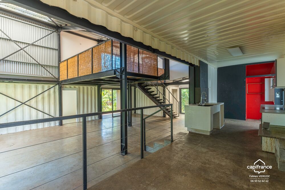 Vente Maison Maison F3/4 contemporaine en containers et ossature métallique – Duparc, Sainte-Marie Sainte marie
