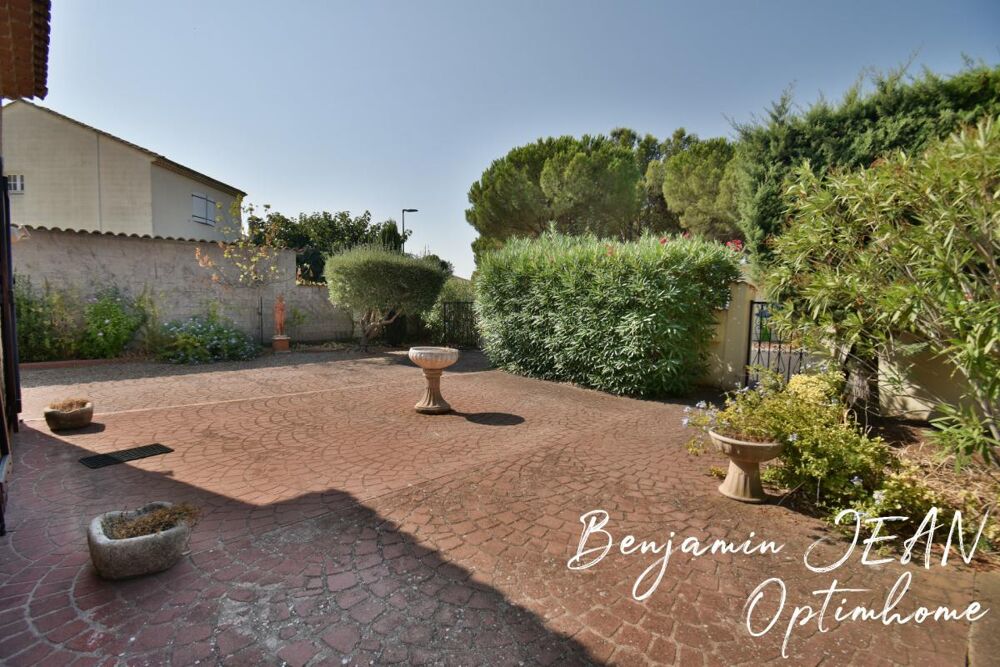 Vente Maison Sauvian – Maison de plain-pied 4 faces sur 715 m² avec garage et beau potentiel Sauvian