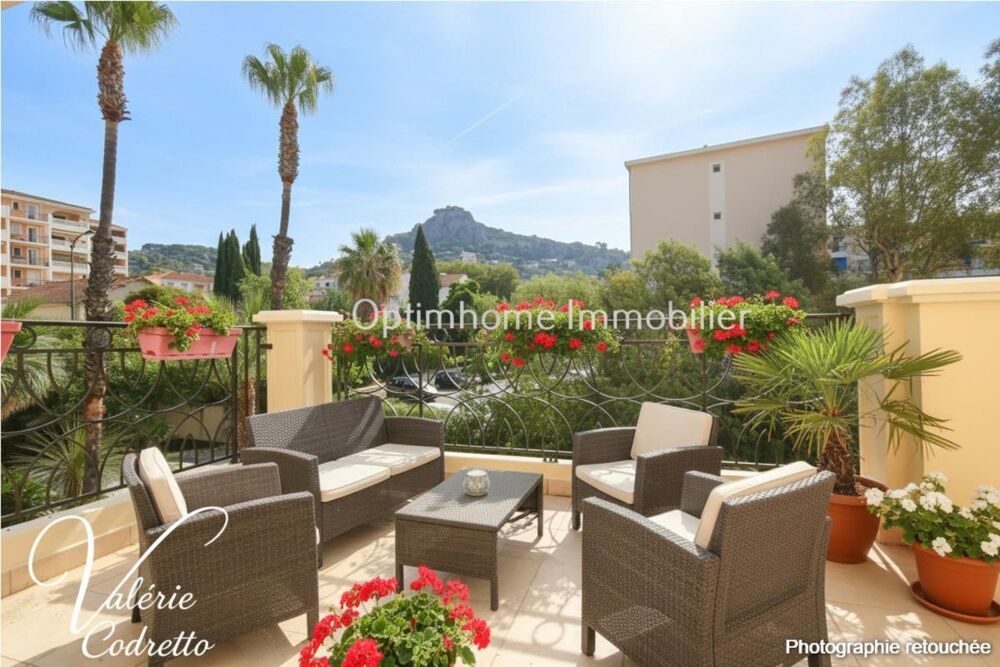 Vente Appartement HYÈRES – T3 70 m² avec terrasse, garage – Résidence prisée proche centre-ville 83400 Hyeres