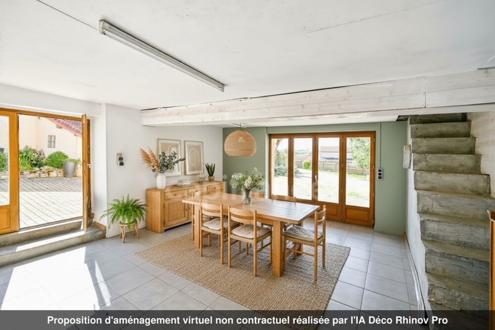 Vente Maison VIRIGNEUX - Ancienne ferme rénovée au cœur d'un écrin de verdure Virigneux