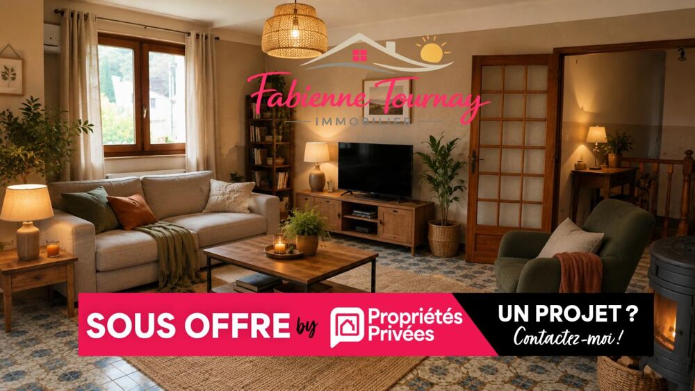 Spacieuse maison 4 chambres, un bureau ,grand garage, atelier, avec vue., au calme