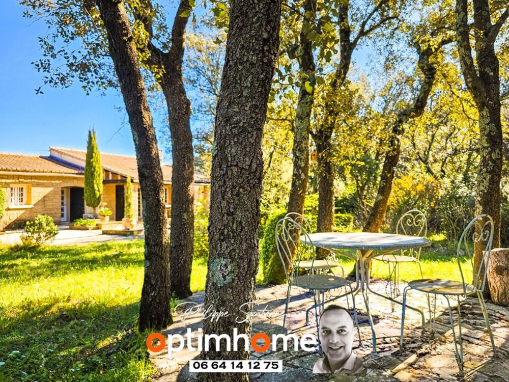Villa plain-pied 5 pièces avec grand jardin à Saint Siffret