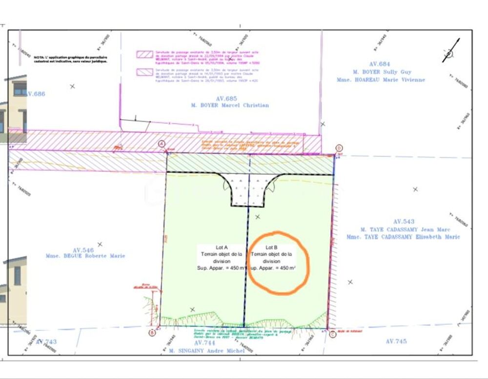 Vente Terrain Rare opportunité : Terrain à valoriser avec potentiel exceptionnel ! Saint andre