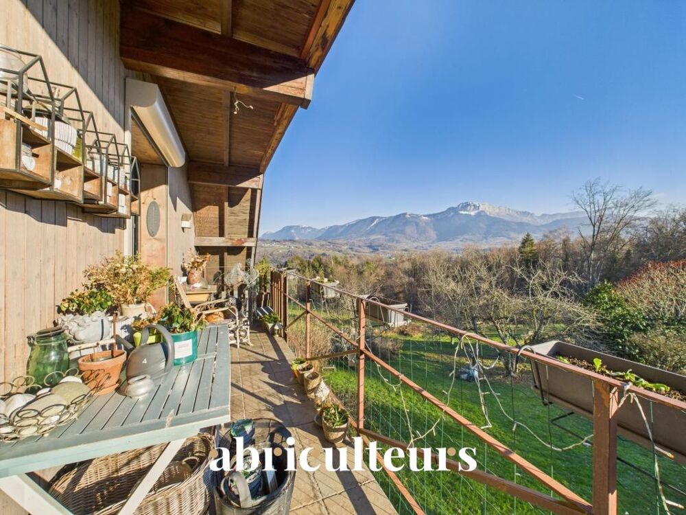 Vente Maison Ancien corps de ferme rénové avec vue panoramique et potentiel exceptionnel – Charvonnex Annecy Nord Charvonnex