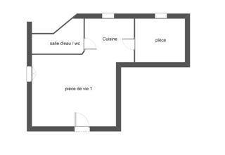  Appartement à louer 2 pièces 22 m²
