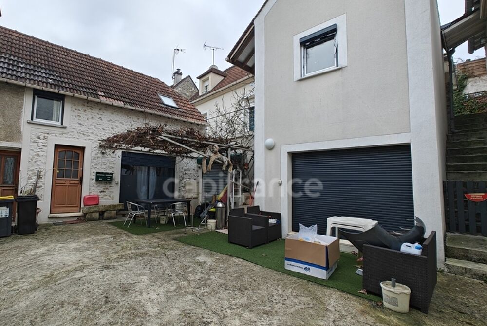 À vendre MAISON 4 pièces + APPARTEMENT type 1 loué SAINT CHERON (91)