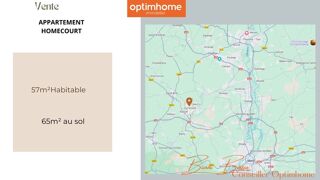  Appartement à vendre 3 pièces 65 m²