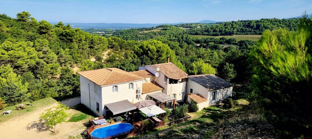 Vente Villa VISAN – PROPRIÉTÉ DE CARACTÈRE – 275 M² + APPARTEMENT INDÉPENDANT – 2,6 HA – PISCINE – VUE EXCEPTIONNELLE Visan