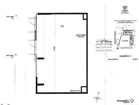   A louer, Local commercial de 85 m², Square Benes, Saint Laurent du Var 06700, Alpes-Maritimes 