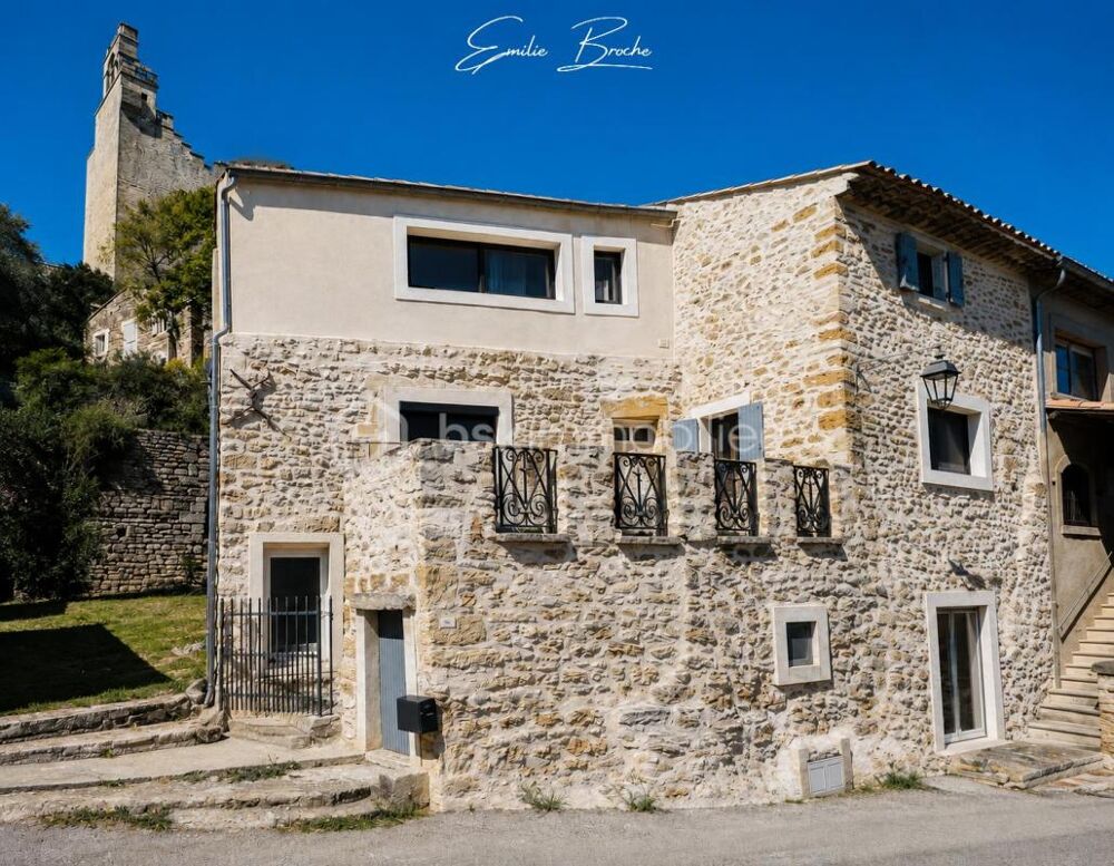 Vente Maison Une vue panoramique, un charme incomparable : maison de village avec gîte et terrasses Grignan