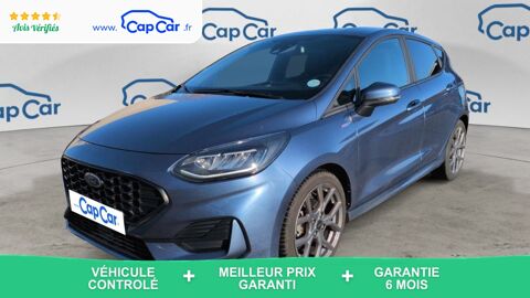 Ford Fiesta 1.0 Flexifuel 95 ST Line - Garantie constructeur Bio&eacute;thanol 2022 occasion Lorient 56100