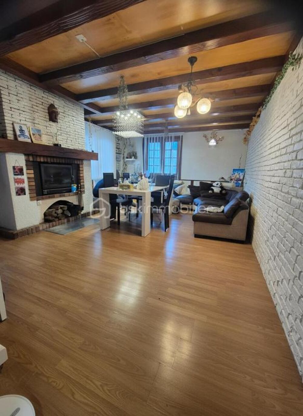 Maison individuelle avec piscine chauffée