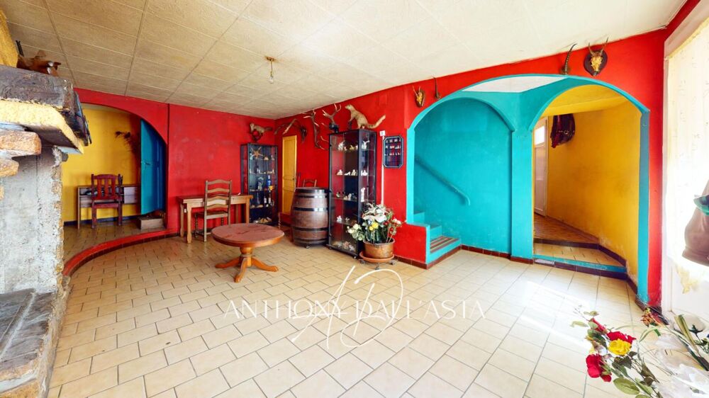 Exclusivite- Alzonne- maison de village- 3 chambres- salon- cuisine- séjour- grenier