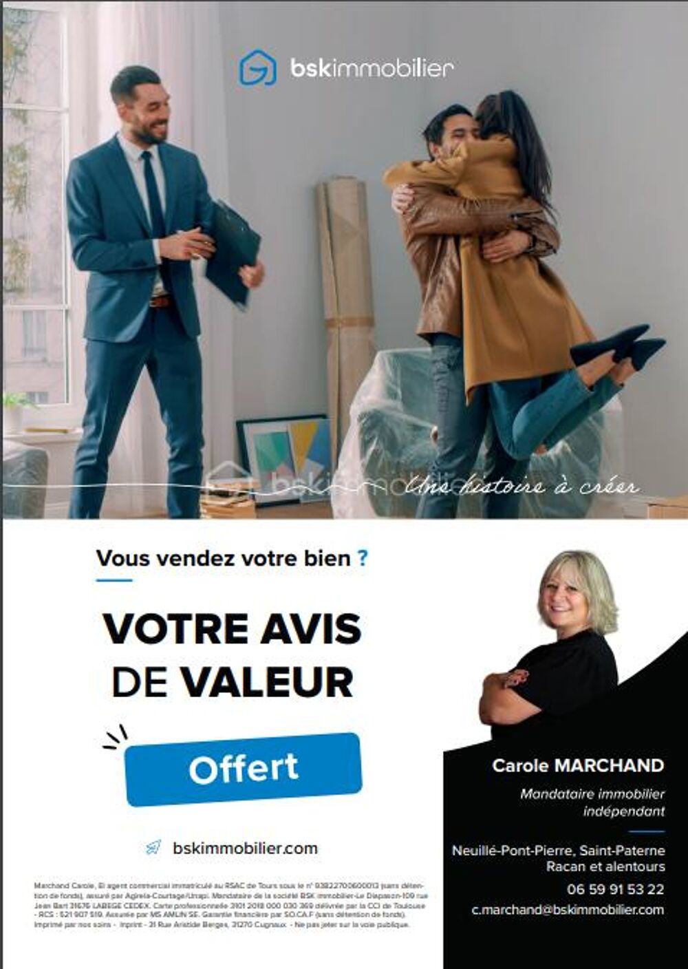 Pavillon 1995 offrant une vie de plain-pied, 4 chambres dont 2 au rez-de-chausée