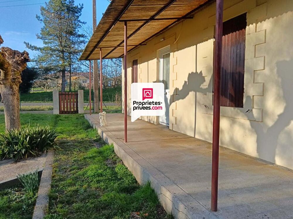 GRIGNOLS - Maison évolutive, 3 chambres, garage et grand jardin
