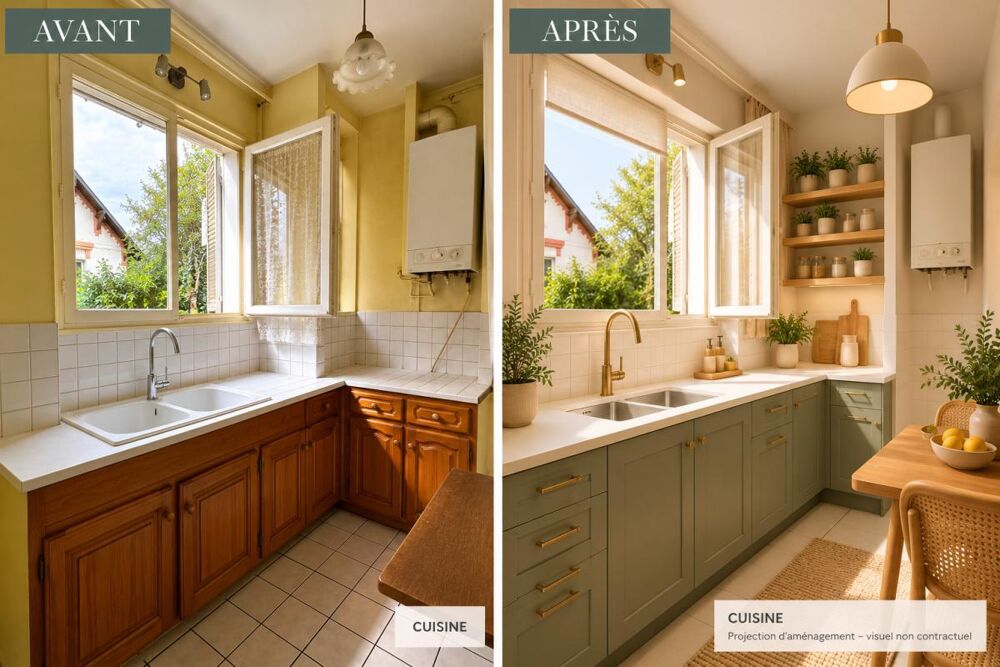 Vente Appartement Appartement 3 pièces 52m2 Gare de Bécon, charme de l'ancien, calme et beau potentiel Asnieres sur seine