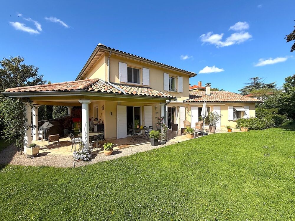 PRIX : 769000€ - CHASSELAY (69380) - Villa de 191 m² avec garage double - Terrain de 1155 m²