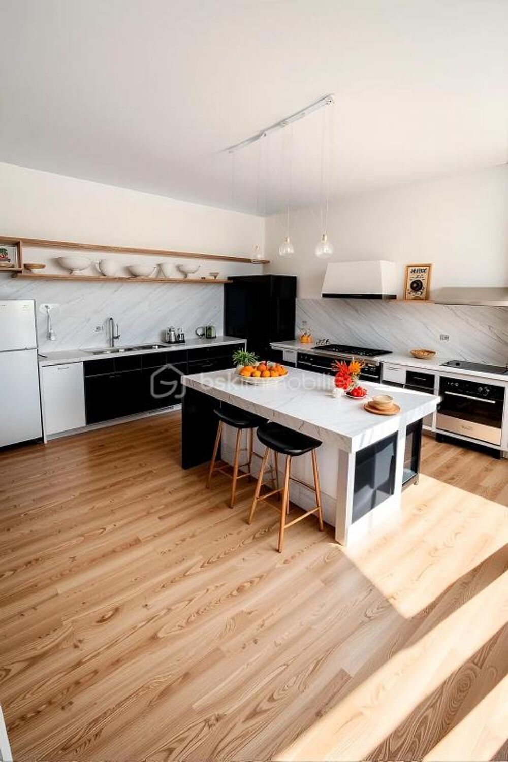 Ensemble immobilier au calme