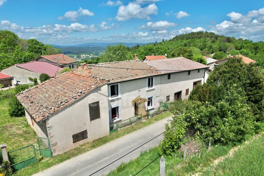 Vente Maison MAISON À RÉNOVER DE 100 M2, TERRAIN DE 965 M2, 3 CHAMBRES, 117 M2 DE DÉPENDANCES, GARAGE, CAVE, FOUR À PAIN, SOURCE Saint jean la vetre