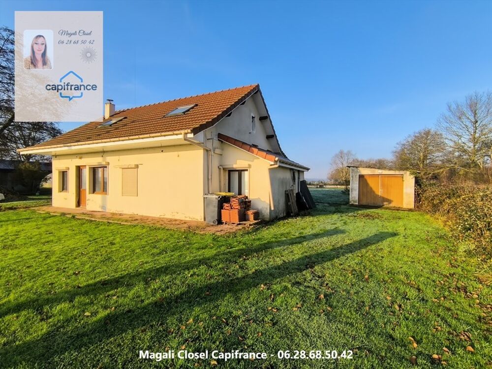 Maison à vendre 5 pièces proche de MERVANS (71)