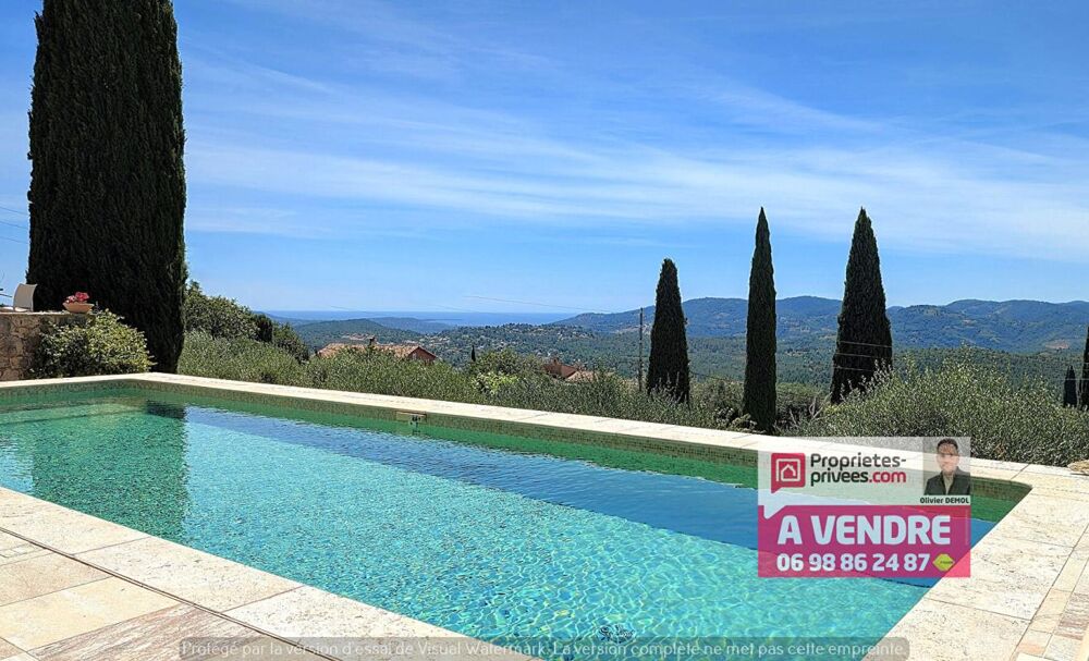 Vente Maison PROPRIETE PROVENCALE VUE MER Peymeinade