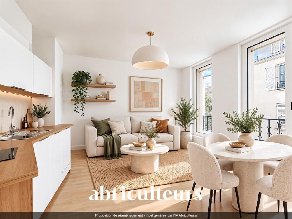 Vente Appartement Charmant Appartement T2 rénové avec prestations de qualité dans le 18ème arrondissement Paris 18