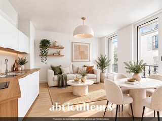Vente Appartement Charmant Appartement T2 rénové avec prestations de qualité dans le 18ème arrondissement Paris 18