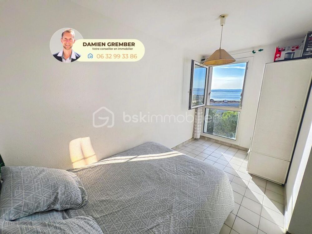Vente Appartement SÈTE ?T2 cabine avec vue splendide sur l'étang de Thau dans résidence avec piscine ! Sete