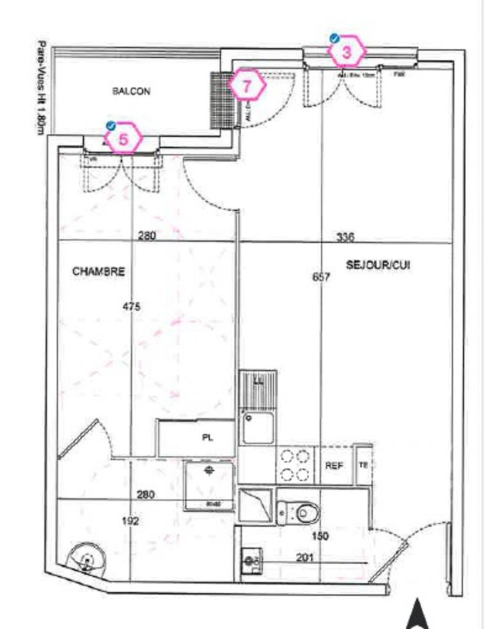 Location Appartement T2 avec balcon et parking à CORBEIL ESSONNES Corbeil essonnes