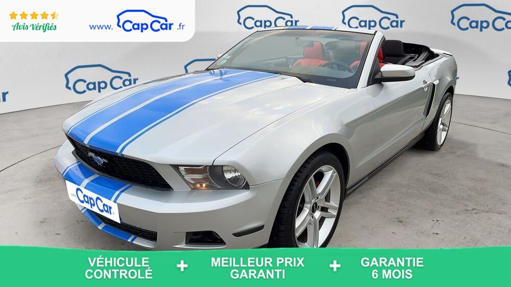 Mustang 5 3.7 V6 305 BVA Cabriolet - Automatique 2010 occasion 84000 Avignon