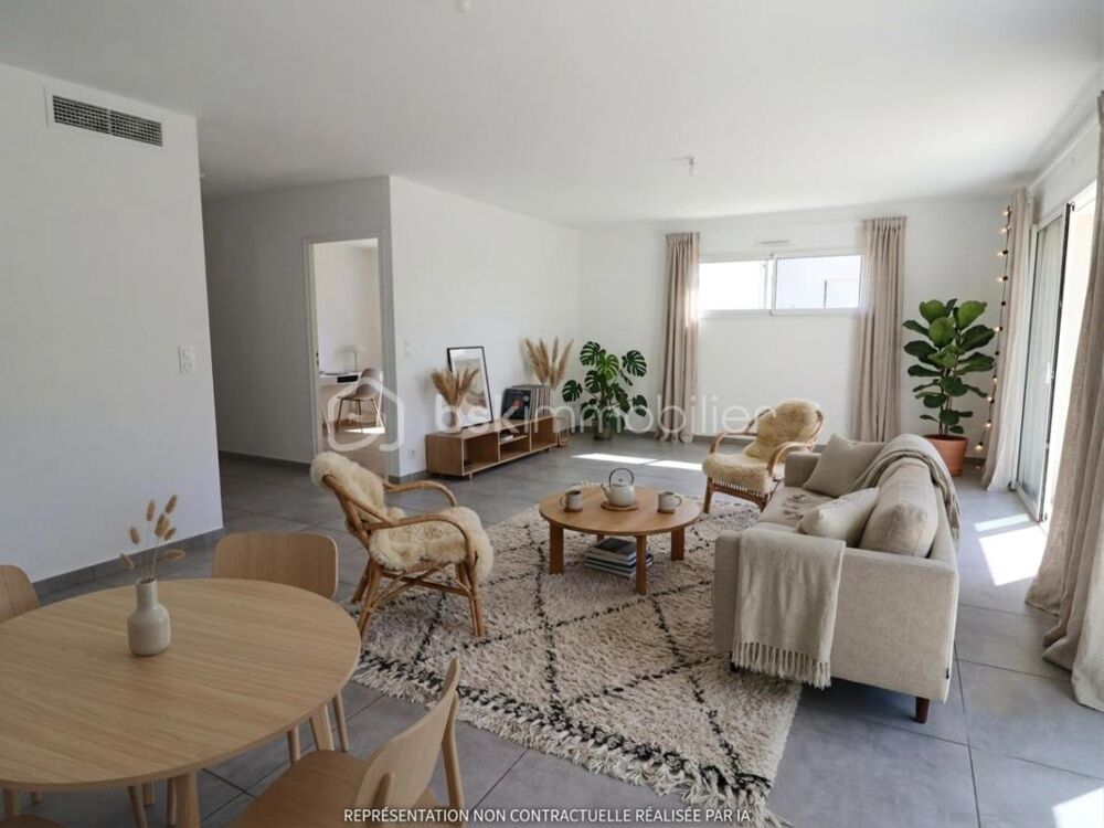 Maison de plain-pied 97 m²  À deux pas du centre et des commodités